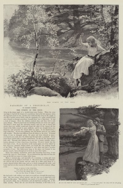 La Nymphe du tourbillon, par Gilbert Parker - Amedee Forestier